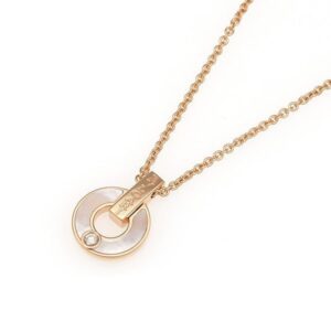 Toxse Gari Necklace Pink Gold Mop