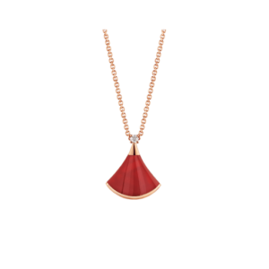 Toxse Dream Necklace Carnelian 1 Diamond