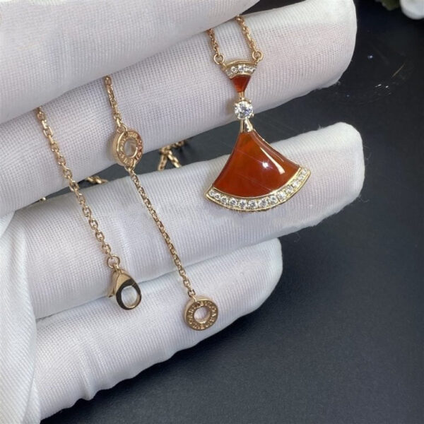 Toxse Dream Necklace Carnelian Diamond - Image 2