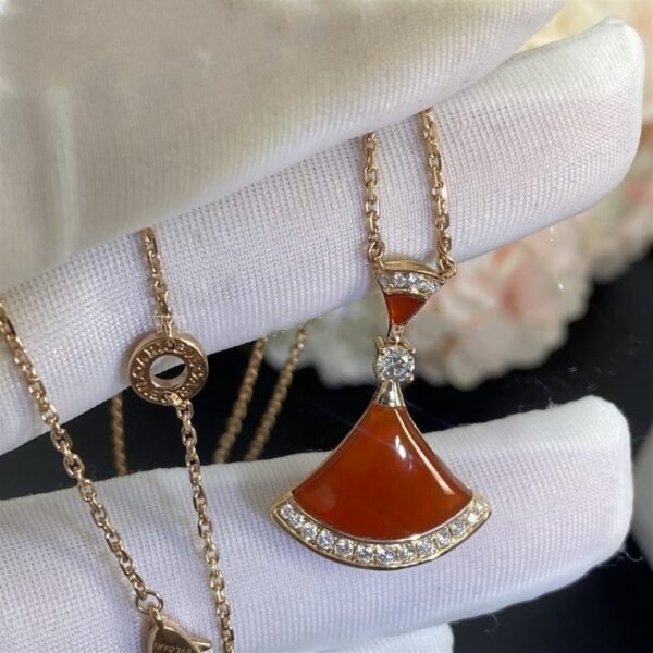 Toxse Dream Necklace Carnelian Diamond - Image 4