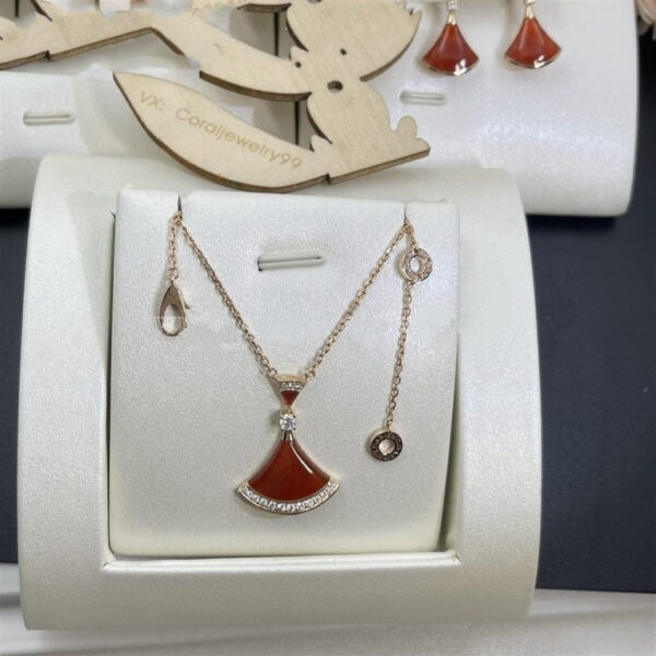 Toxse Dream Necklace Carnelian Diamond - Image 5