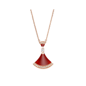Toxse Dream Necklace Carnelian Diamond