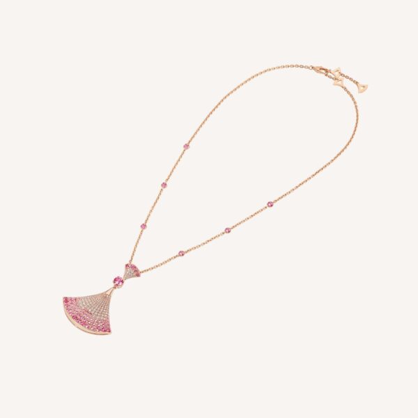 Toxse Dream Necklack Diamond Pink Gold