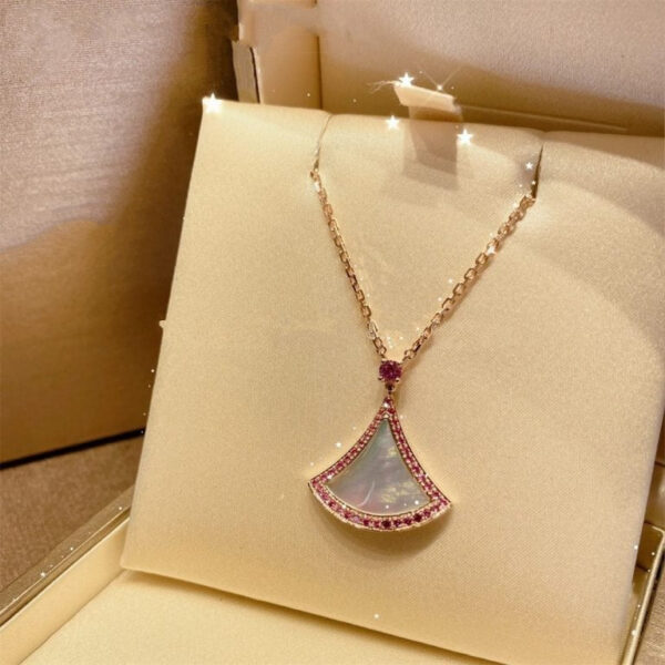 Toxse Dream Necklace Mop Diamond Pink - Image 4