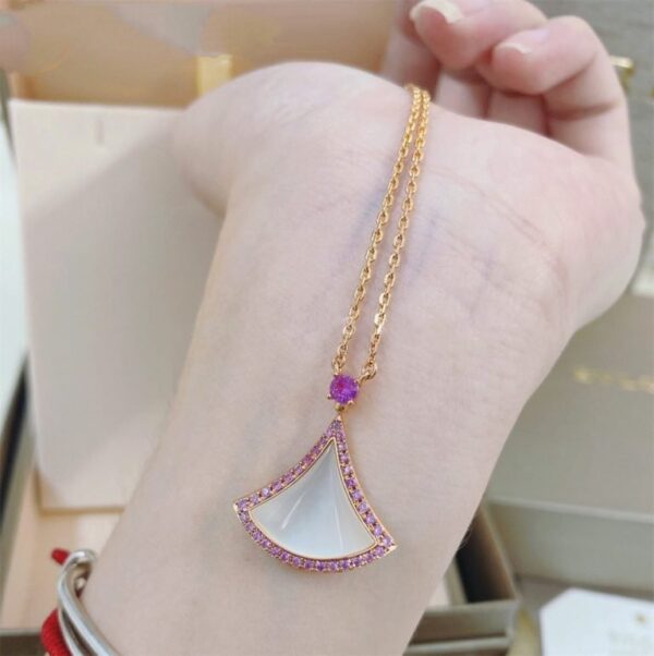Toxse Dream Necklace Mop Diamond Pink - Image 5