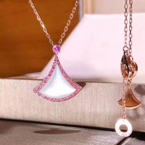 Toxse Dream Necklace Mop Diamond Pink - Image 3