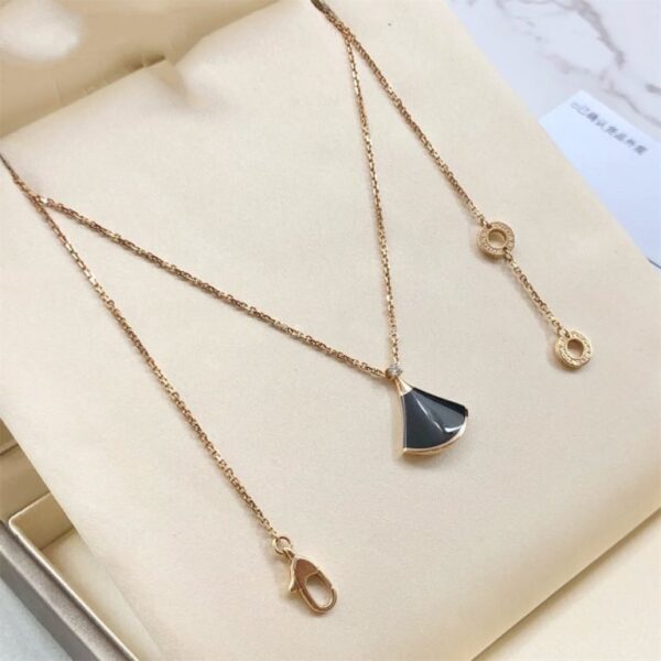 Toxse Dream Necklace Onyx 1 Diamond - Image 5