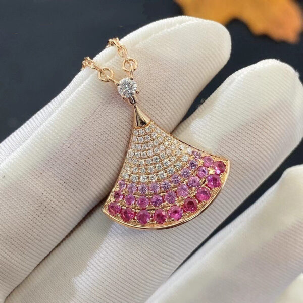 Toxse Dream Necklace Pink Gold Pink Diamond - Image 2