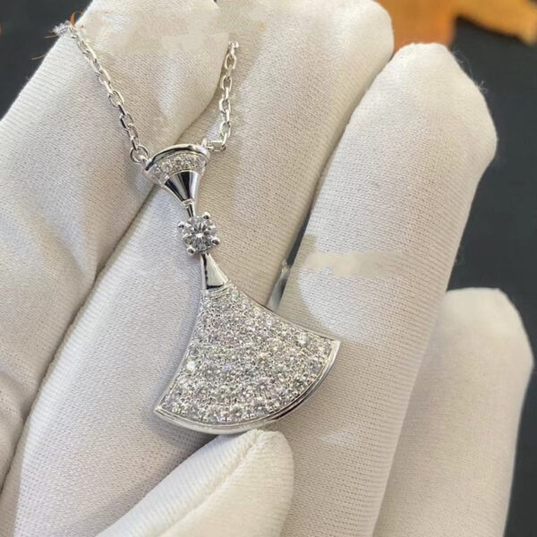 Toxse Dream Necklace Silver Full Diamond - Image 3