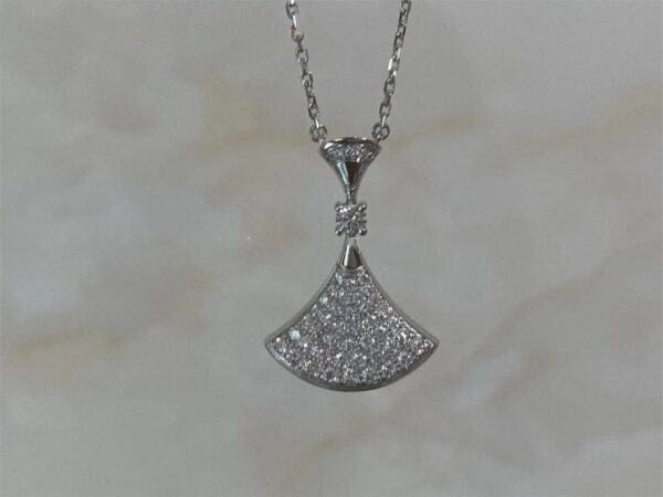 Toxse Dream Necklace Silver Full Diamond - Image 4