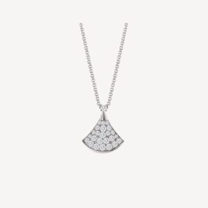Toxse Dream Necklace Silver Diamond
