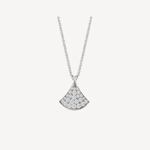 Toxse Dream Necklace Silver Diamond