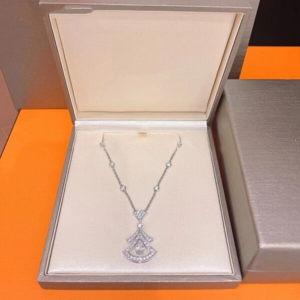 Toxse Dream Necklace White Diamond Silver - Image 3