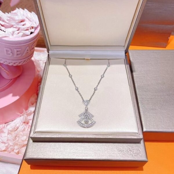 Toxse Dream Necklace White Diamond Silver - Image 2