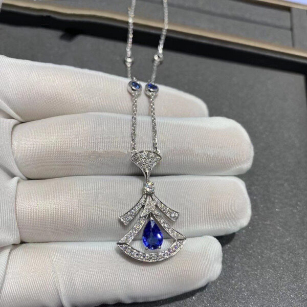 Toxse Dream Necklace Agate Diamond Silver - Image 3