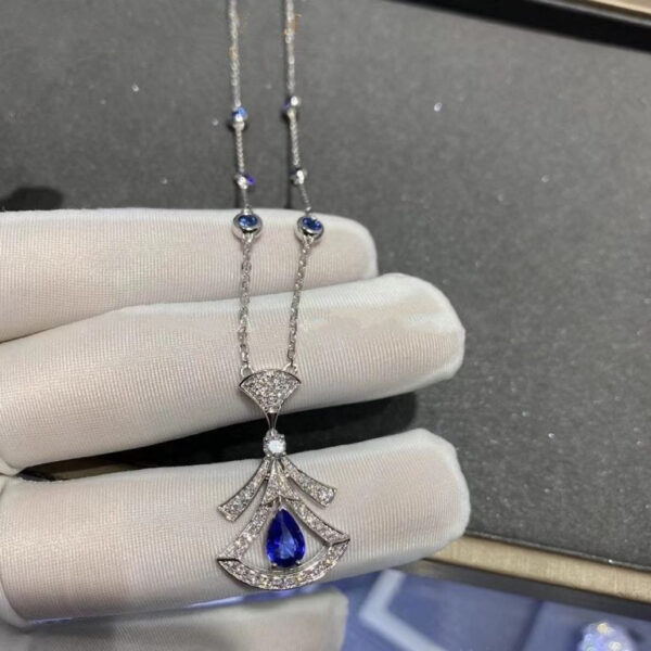 Toxse Dream Necklace Agate Diamond Silver - Image 4