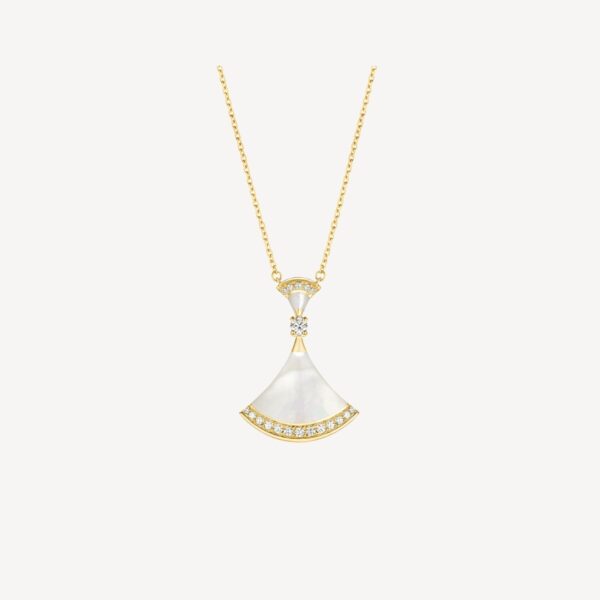 Toxse Dream Necklace Mop Diamond Pink