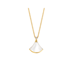 Toxse Dream Necklace White Mop Gold 1 Diamond