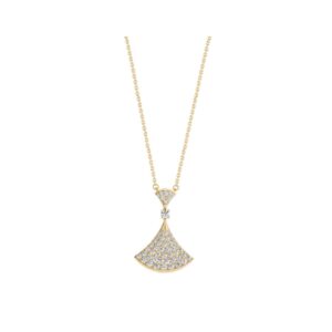 Toxse Dream Necklace Gold Full Diamond