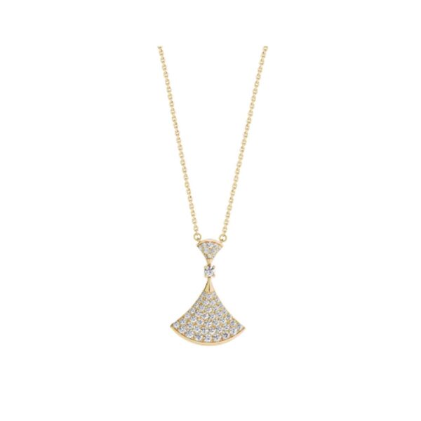 Toxse Dream Necklace Gold Full Diamond