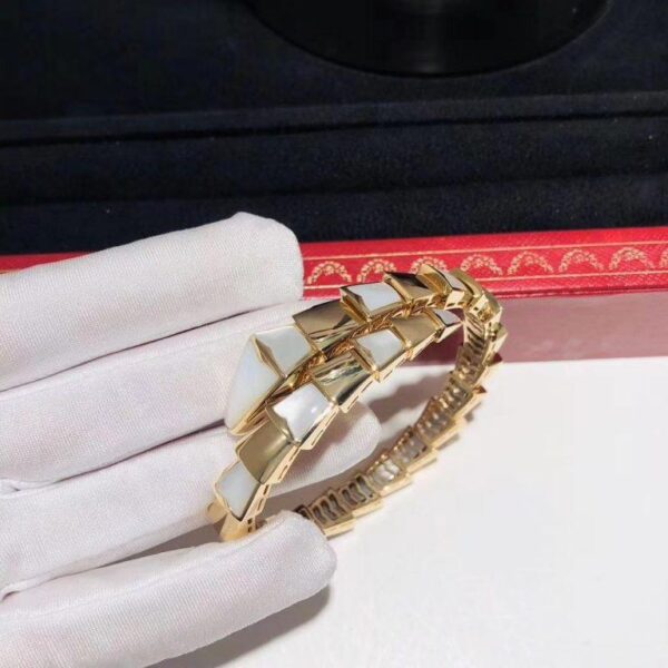 Toxse Serpenti Bracelet Mop Gold - Image 6