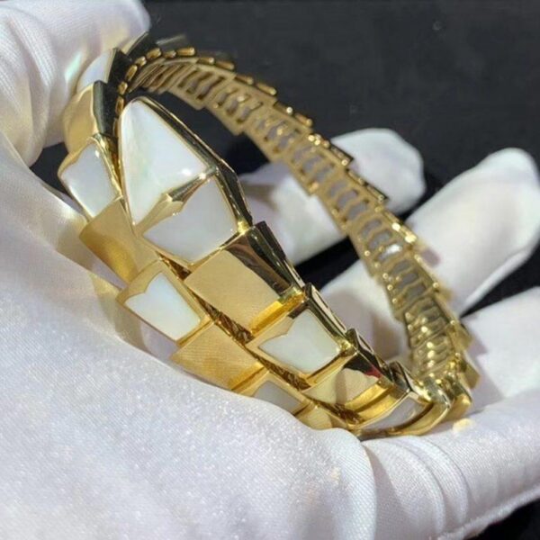 Toxse Serpenti Bracelet Mop Gold - Image 3