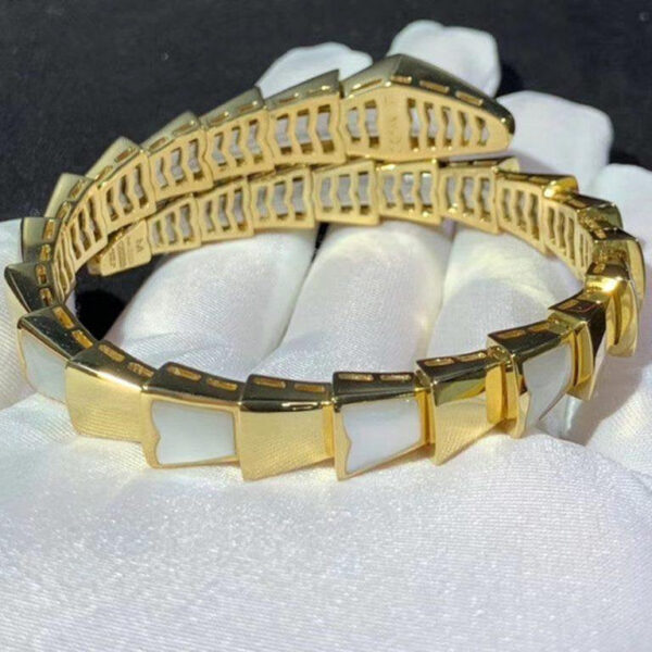 Toxse Serpenti Bracelet Mop Gold - Image 8