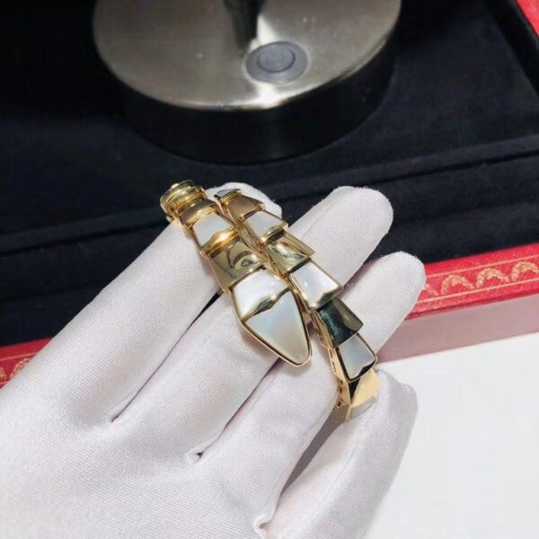 Toxse Serpenti Bracelet Mop Gold - Image 4