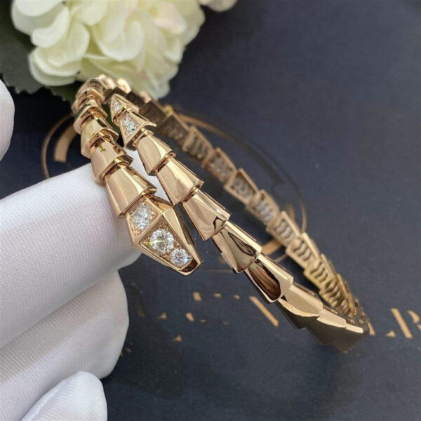 Toxse Serpenti Bracelet Diamonds Pink Gold - Image 5