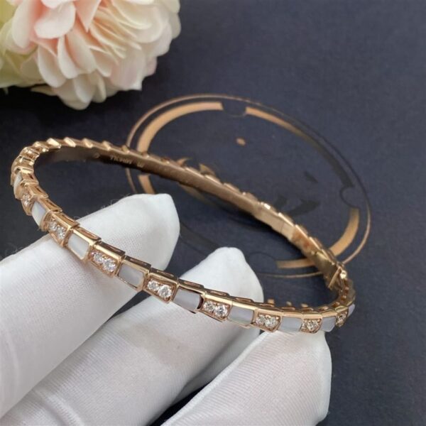 Toxse Serpenti Bracelet Pink Gold Mop Diamond - Image 4