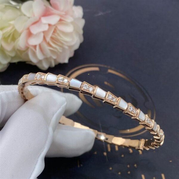 Toxse Serpenti Bracelet Pink Gold Mop Diamond - Image 5