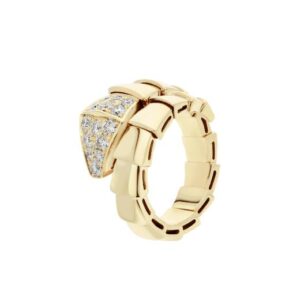 Toxse Serpenti Ring Gold Diamond