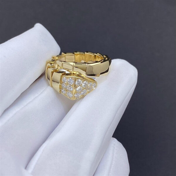 Toxse Serpenti Ring Gold Diamond - Image 2