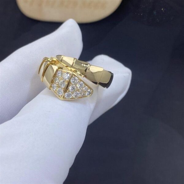 Toxse Serpenti Ring Gold Diamond - Image 3