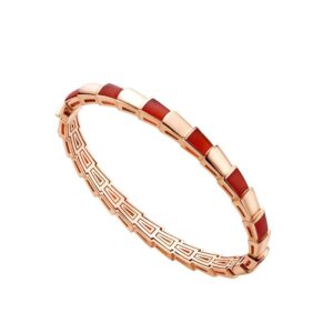 Toxse Serpenti Bracelet Pink Gold Rubellite