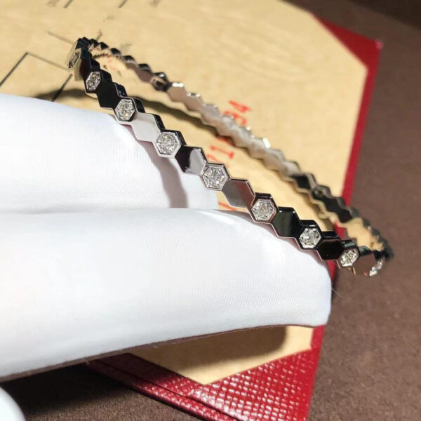 Toxse Bee Love Silver Diamond Bracelet - Image 6