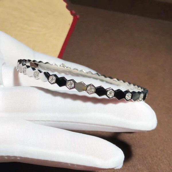 Toxse Bee Love Silver Diamond Bracelet - Image 4