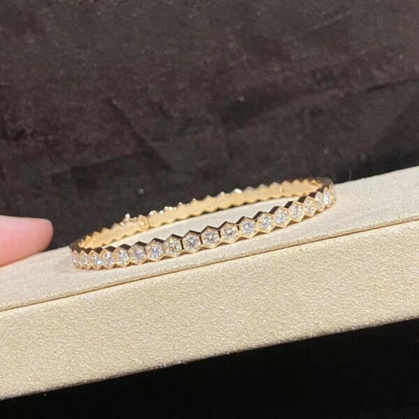 Toxse Bee Love Gold Bracelet Full Diamond - Image 2