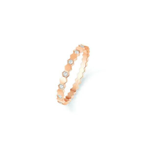Toxse Bee Love Ring Pink Gold Diamond