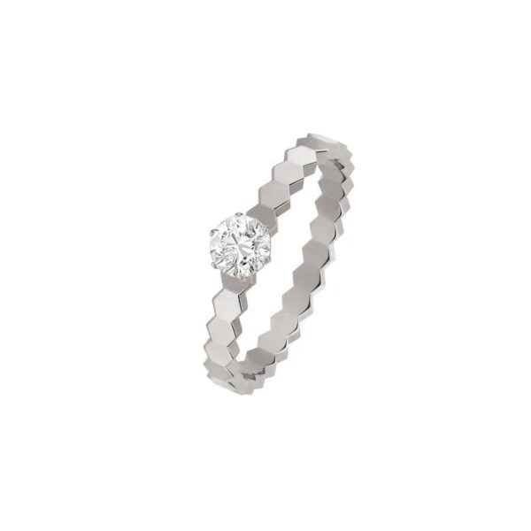 Toxse Bee Love Ring Silver 1 Diamond