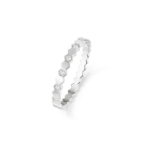 Toxse Bee Love Ring Silver Diamond