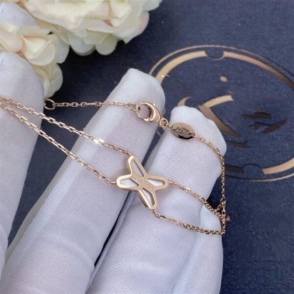 Toxse Jeux Bracelet White Mop Pink Gold 1 Diamond - Image 6