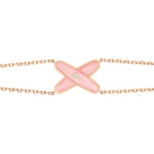 Toxse Jeux Bracelet Pink Mop Pink Gold 1 Diamond