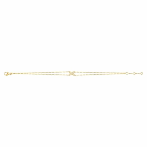 Toxse Jeux Bracelet Gold Diamond