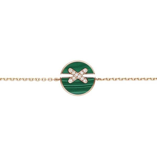 Toxse Jeux De Bracelet Malachite Pink Gold Diamonds