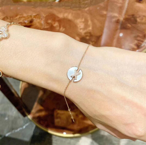 Toxse Jeux De Bracelet Mop Pink Gold Diamonds - Image 3