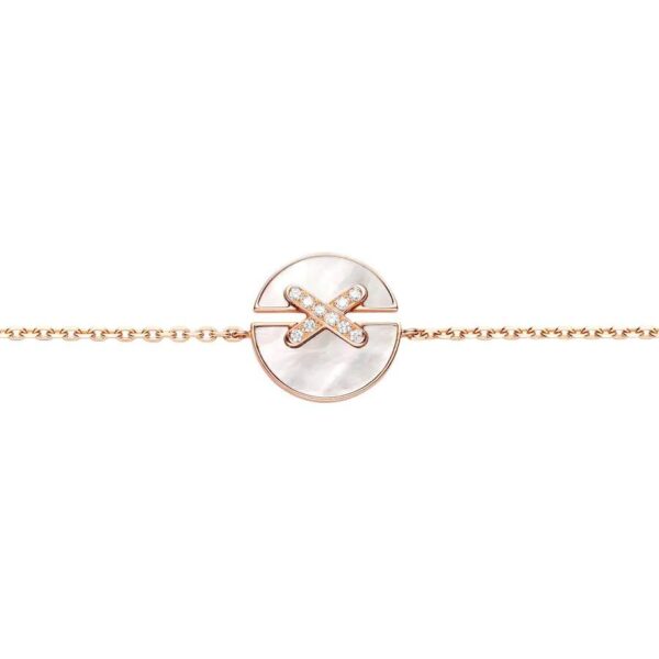 Toxse Jeux De Bracelet Mop Pink Gold Diamonds