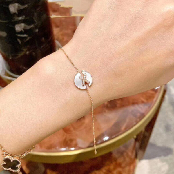 Toxse Jeux De Bracelet Mop Pink Gold Diamonds - Image 2