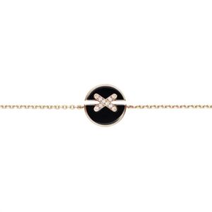 Toxse Jeux De Bracelet Onyx Pink Gold Diamond
