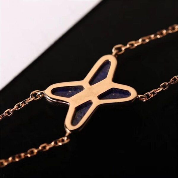 Toxse Hollow Design Four-Leaf Clover Flower Shape Ring - Image 5